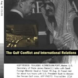 The Gulf Conflict And International Relations