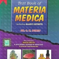 Text Book Of Materia Medica including Allens Keynote (NCH Syllabus 2022-23)