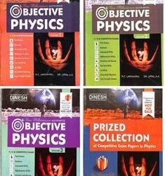 Dinesh New Millennium Multipurpose Objective Physics Volume 1, 2 & 3 (Set Of 4 Books)