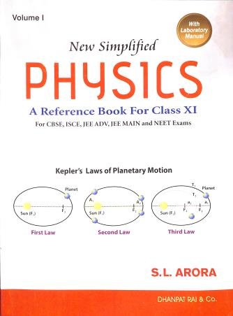 New Simplified Physics Class 11 Volume 1 & 2 (Set Of 3 Books)
