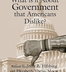 What Is it about Government that Americans Dislike?