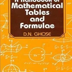 A Handbook Of Mathematical Tables And Formula