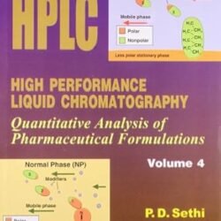 Sethis High Performance Liquid Chromatography Volume 4 Quantitative Analysis Of Pharmaceutical Formulations