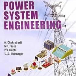 A Textbook On Power System Engineering