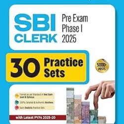 SBI Clerk Pre Exam (Phase 1) 2025 30 Practice Sets