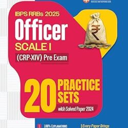 IBPS RRBs 2025 Officer Scale 1 (CRP 14 ) Pre Exam 20 Practice Sets With Solved Paper 2024