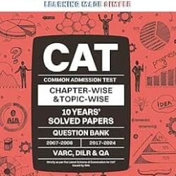 CAT 10 Years Sample Question Papers Chapterwish & Topicwish For 2025