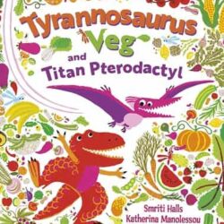 Tyrannosaurus Veg and Titan Pterodactyl by Smriti Halls