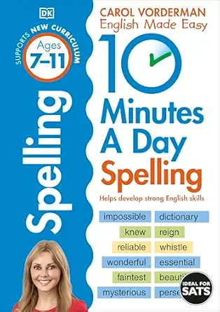 10 Minutes A Day Spelling Ages 7 11