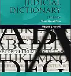 Judicial Dictionary, 17/e (2 Vols.)
