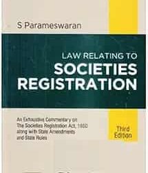 Law Relating to Societies Registration, 3/e