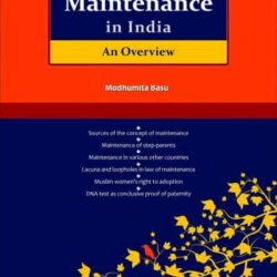 Law of Maintenance in India—An Overview