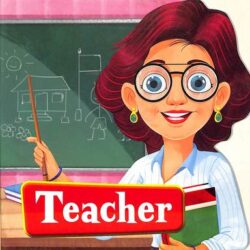 Cut Out Board Book- Teacher