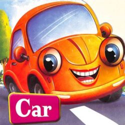 Cut Out Board Book- Car