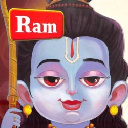 Cut Out Board Book- Ram