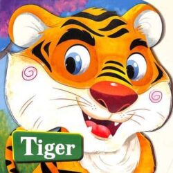 Cut Out Board Book- Tiger