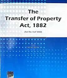 The Transfer of Property Act, 1882