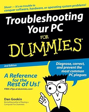 Troubleshooting Your Pc For Dummies