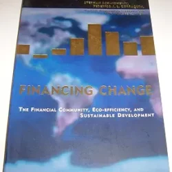 Financing Change Financial Community Eco