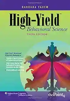 High Yield Behavioral Science 3Ed