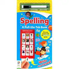 Spelling: A Pull-The-Tab Book