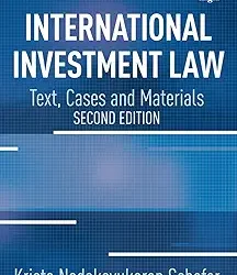 International Investment Law Text Cases