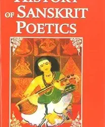 History Of Sanskrit Poetics