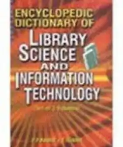 Encyclopedic Dictionary Of Library Science