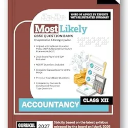 CBSE Most Likely Question Bank Accountancy Class 12 (2027 Examination)