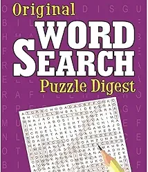Funtime Word Search Puzzle Digest Brown