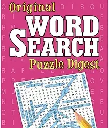 Funtime Word Search Puzzle Digest Red