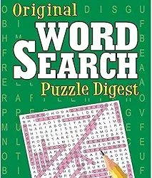 Funtime Word Search Puzzle Digest Blue