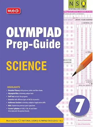 MTG Olympiad Science Previous Years' Papers For Class 7