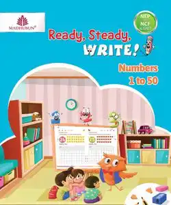 Ready, Steady, Write numbers 1-50