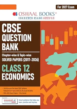 CBSE Question Bank Economics Class 12 For 2027