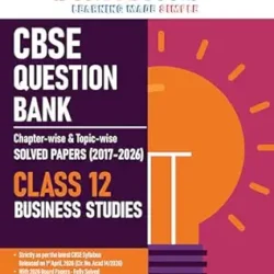 CBSE Question Bank Business Studies Class 12 For 2027