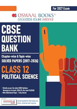 CBSE Question Bank Political Science Class 12 For 2027