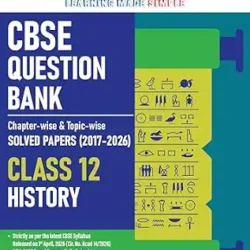 CBSE Question Bank History Class 12 For 2027