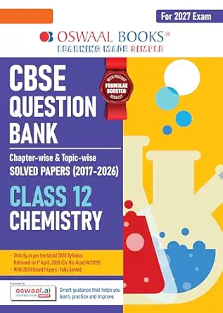 CBSE Question Bank Chemistry Class 12 For 2027