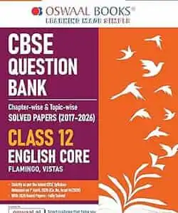CBSE Question Bank English Core 12 For 2027