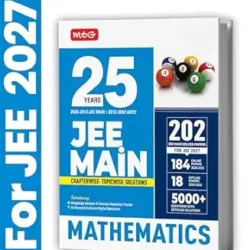 25 Years JEE MAIN Chapterwise Topicwise (2026-2002) Mathematics For 2027 Exam