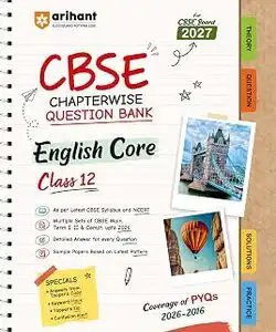 CBSE Chapterwise Question Bank English Core 12 For 2027