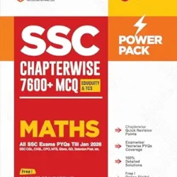 Arihant SSC CPO Powerpack Chapterwise Mathematics 7600+ Questions