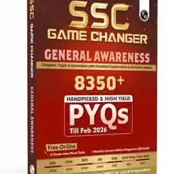 SSC Game Changer General Awareness 8350+ Chapterwise Questions