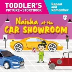 Naisha At The Car Showroom