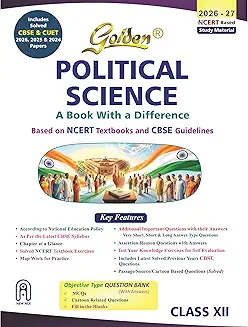 Golden Political Science Class 12 CBSE (2026- 27)