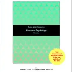 Abnormal Psychology