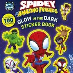 Marvel Spidey and His Amazing Friends Glow in the Dark Sticker Book