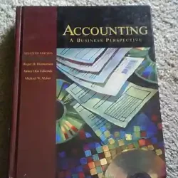 Accounting A Business Perspective