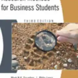 Research Methods For Business Students